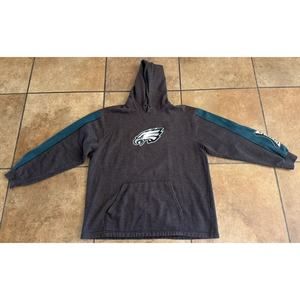 Philadelphia Eagles NFL Men’s Size XL Hoodie Pocket Embroidered‎ Front Logo
